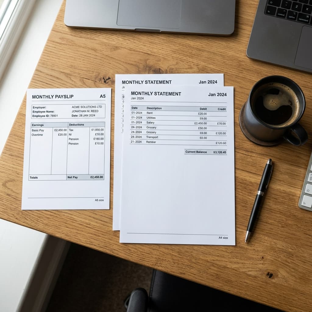 Document Flatlay